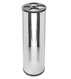 Dispenser Descarte de Copos 4 Tubo Inox