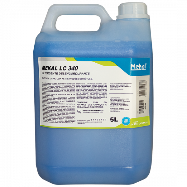 Detergente Mekal LC 340