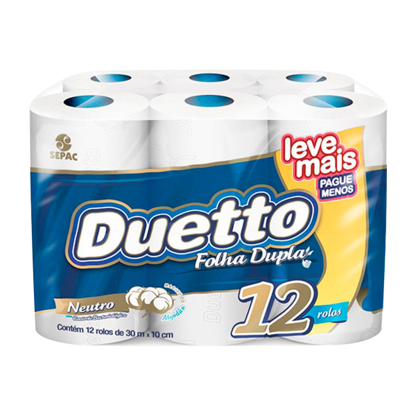 Papel Higiênico Duetto 30m