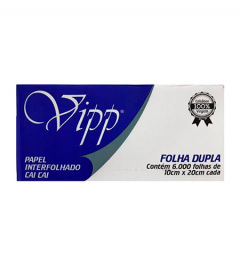 Papel Higiênico Iterfolhado Folha Dupla Vipp